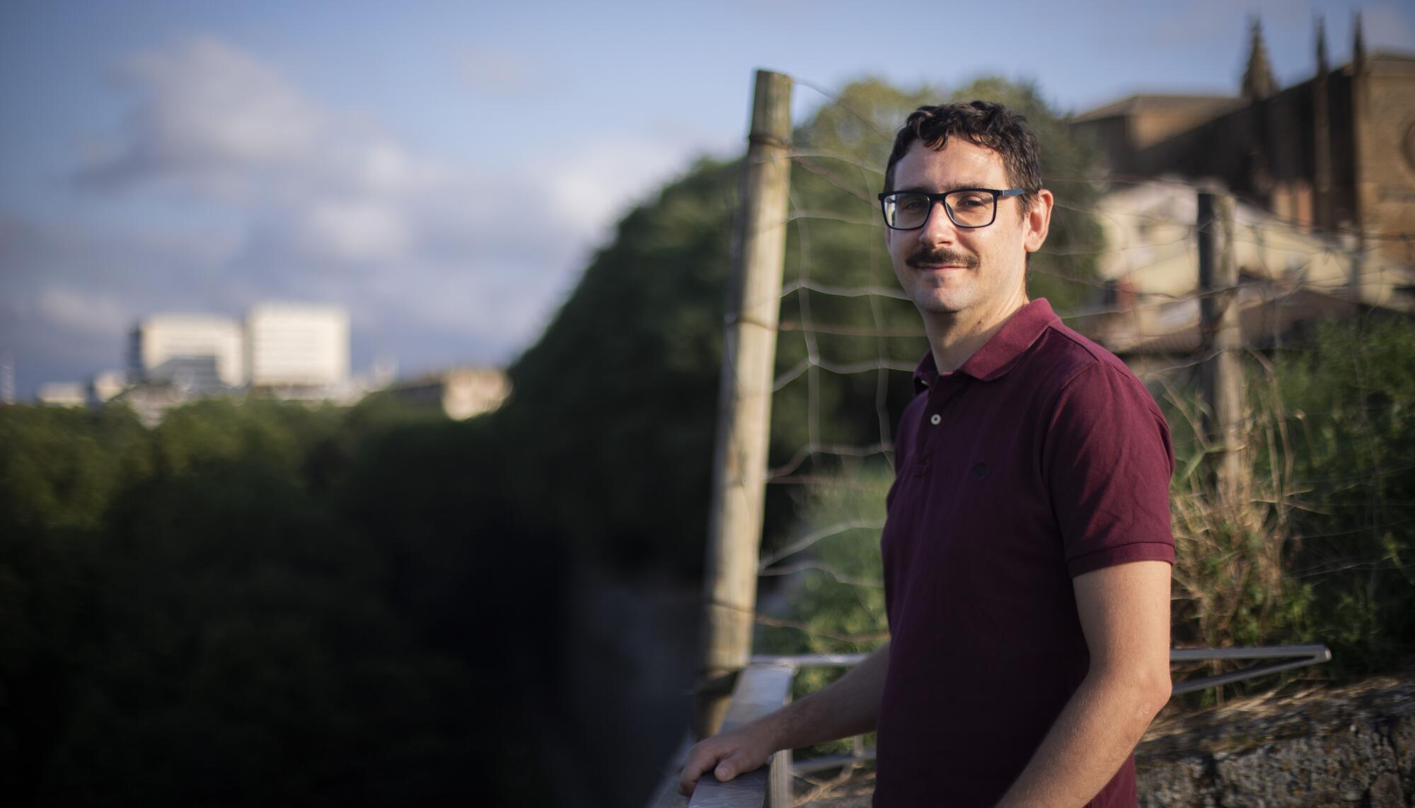 Imanol Satrustegi abismoan begira